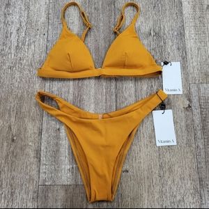 Vitamin A Mustard Bikini Set